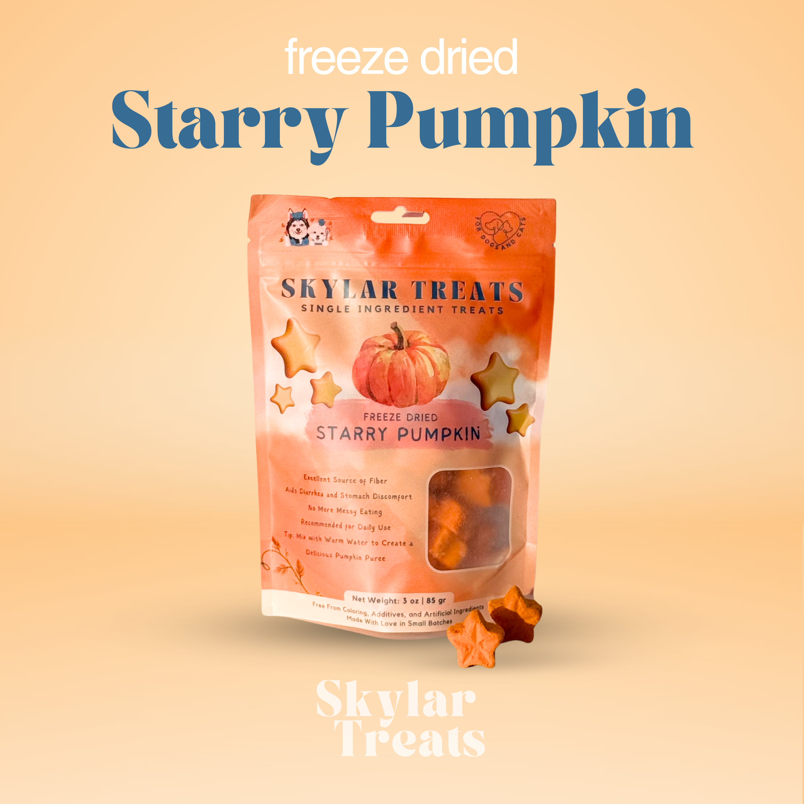 Freeze Dried Pure Pumpkin For Dog Diarrhea Pumpkin For Cats
